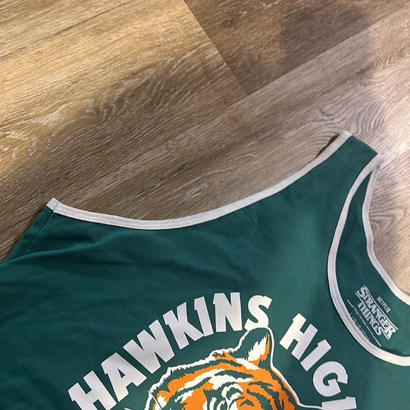 Hawks Highschool stranger things tank - Picture 4 of 4